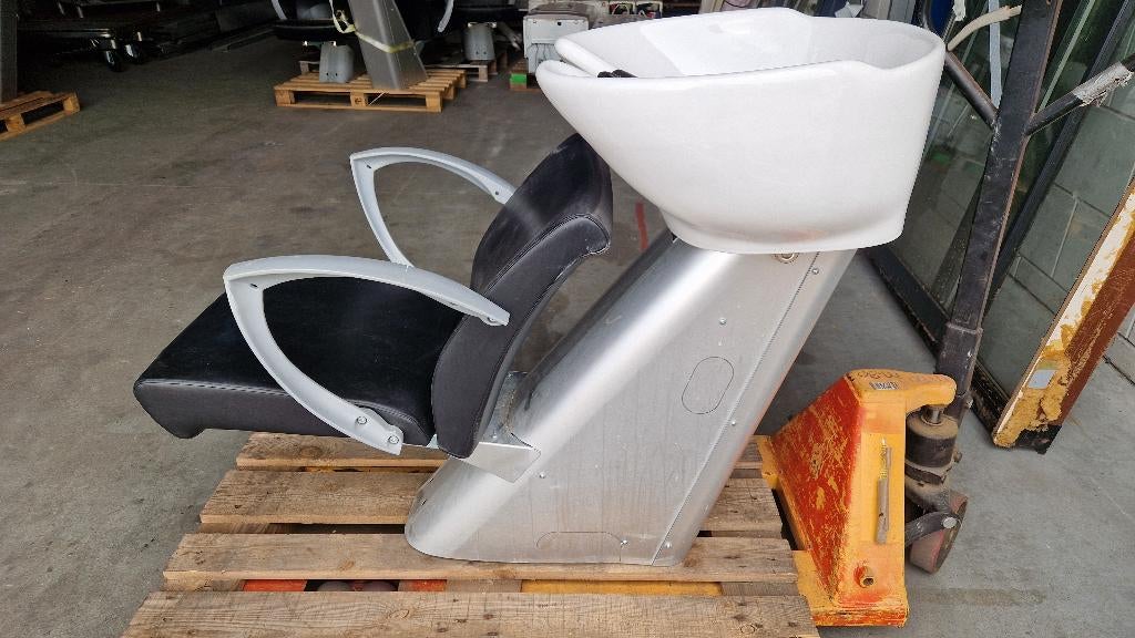 Kappersstoel wasunit was unit merk Beauty Star ( 282 ), Huis en Inrichting, Stoelen, Ophalen, Wit, Zo goed als nieuw, Nb