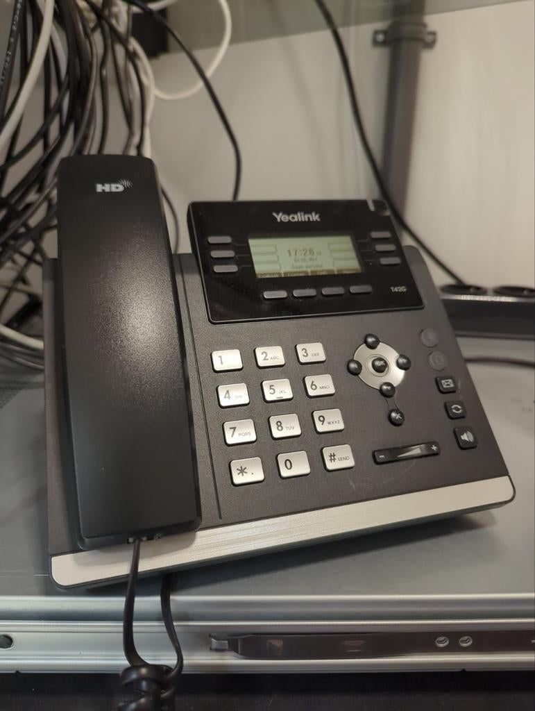Yealink T42G VoIP Telefoon, Telecommunicatie, Vaste telefoons | Handsets en Draadloos, Ophalen of Verzenden