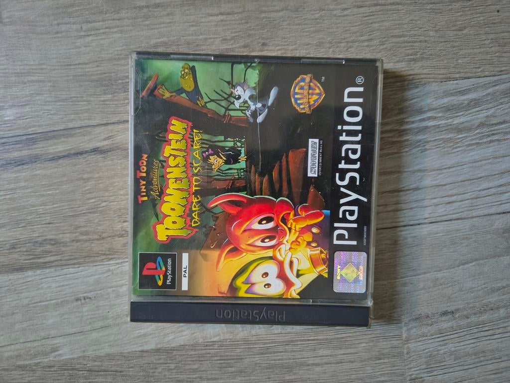 Tiny Toon Adventures: Toonenstein - PlayStation 1 (PAL), Gebruikt, 1 speler, Ophalen of Verzenden, Vanaf 3 jaar