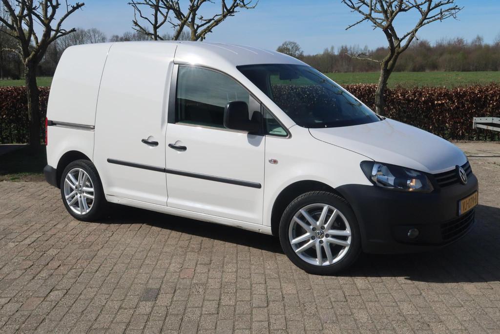 Volkswagen Caddy 1.6 TDI Economy Baseline 1e Eigenaar NAP, Auto's, Voorwielaandrijving, Euro 5, Stof, Gebruikt