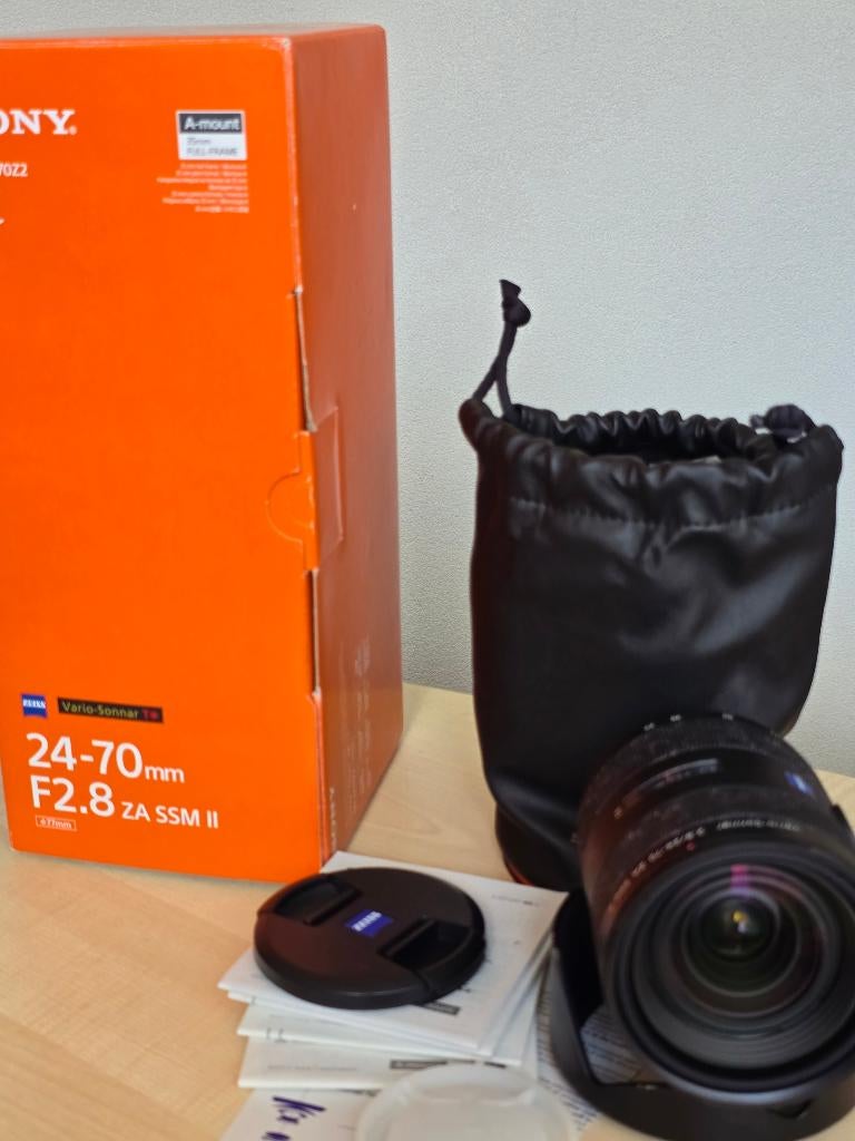 Sony Vario-Sonnar T 24-70 mm F2.8 ZA SSM II (SAL2470Z2), Ophalen of Verzenden, Gebruikt