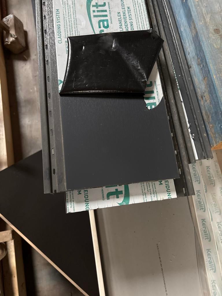 Keralit gevelbekleding / wandpanelen, Doe-het-zelf en Verbouw, Ophalen, Minder dan 25 mm, Overige typen, Nieuw