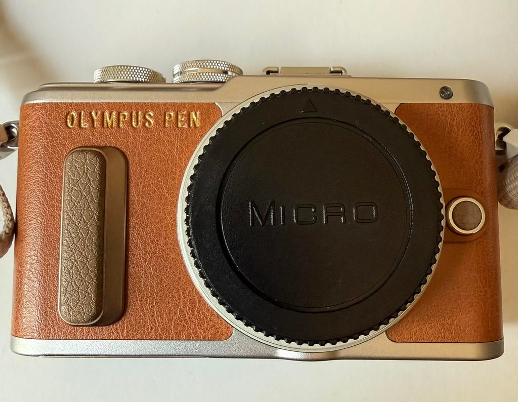 hele mooie Olympus PEN E-PL8 VLOG-kamera met 1112 clicks, Ophalen of Verzenden, 1980 tot heden, Fototoestel