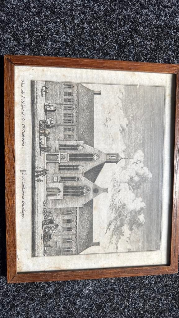 Ets anno 1735 A. Rademaker, Antiek en Kunst, Kunst | Etsen en Gravures, Ophalen of Verzenden