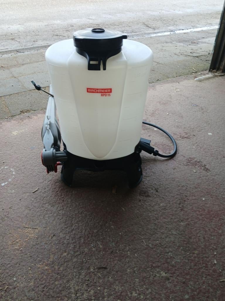 Birchmeyer rugspuit 1 x gebruikt, Ophalen of Verzenden, Onkruidbestrijding