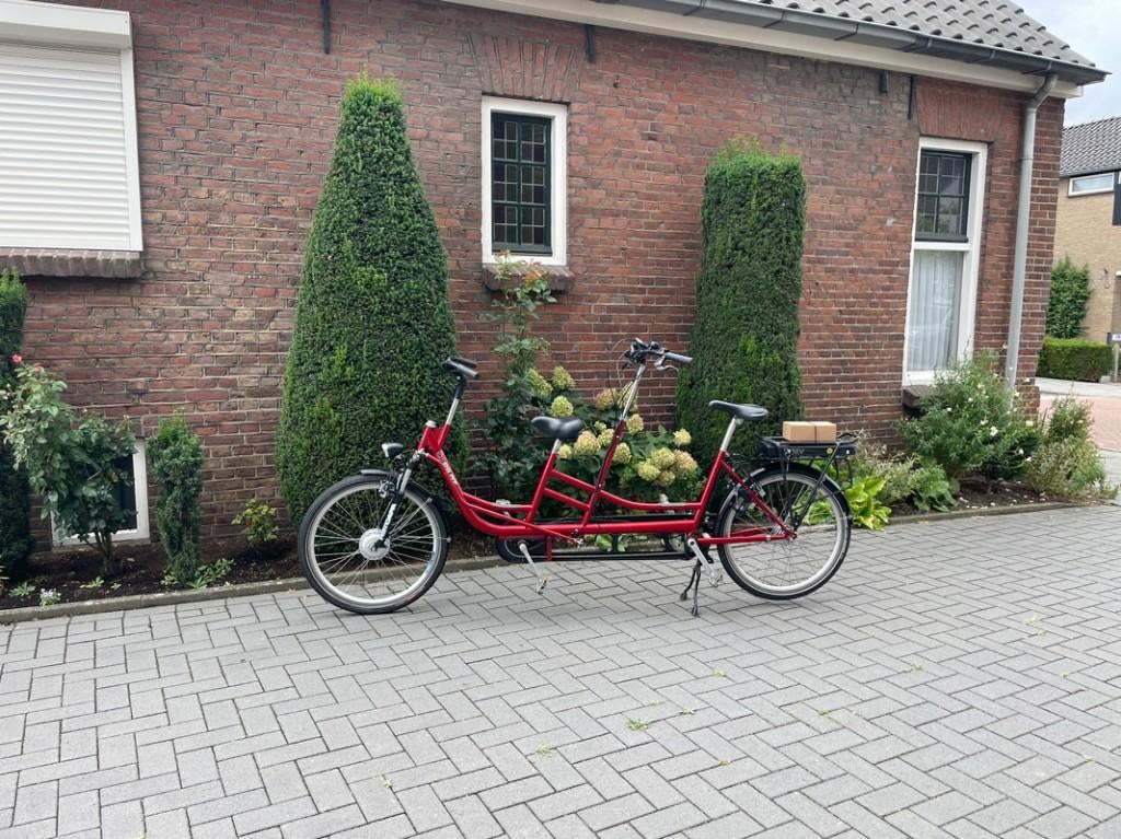 Huka Copilot 26" tandem, elektrische ondersteuning!, Minder dan 10 versnellingen, Ophalen of Verzenden, Zo goed als nieuw, 49 tot 53 cm