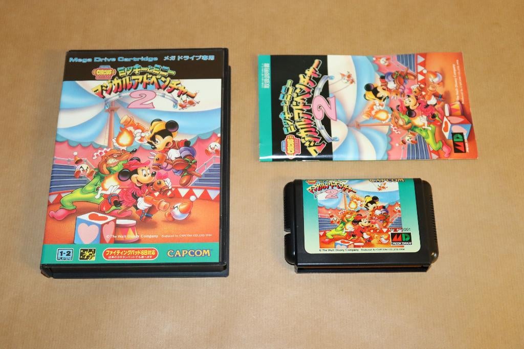 Mickey Minnie Magical Adventure 2 Sega Mega Drive ( Japan ), Spelcomputers en Games, Avontuur en Actie, 1 speler, Ophalen of Verzenden