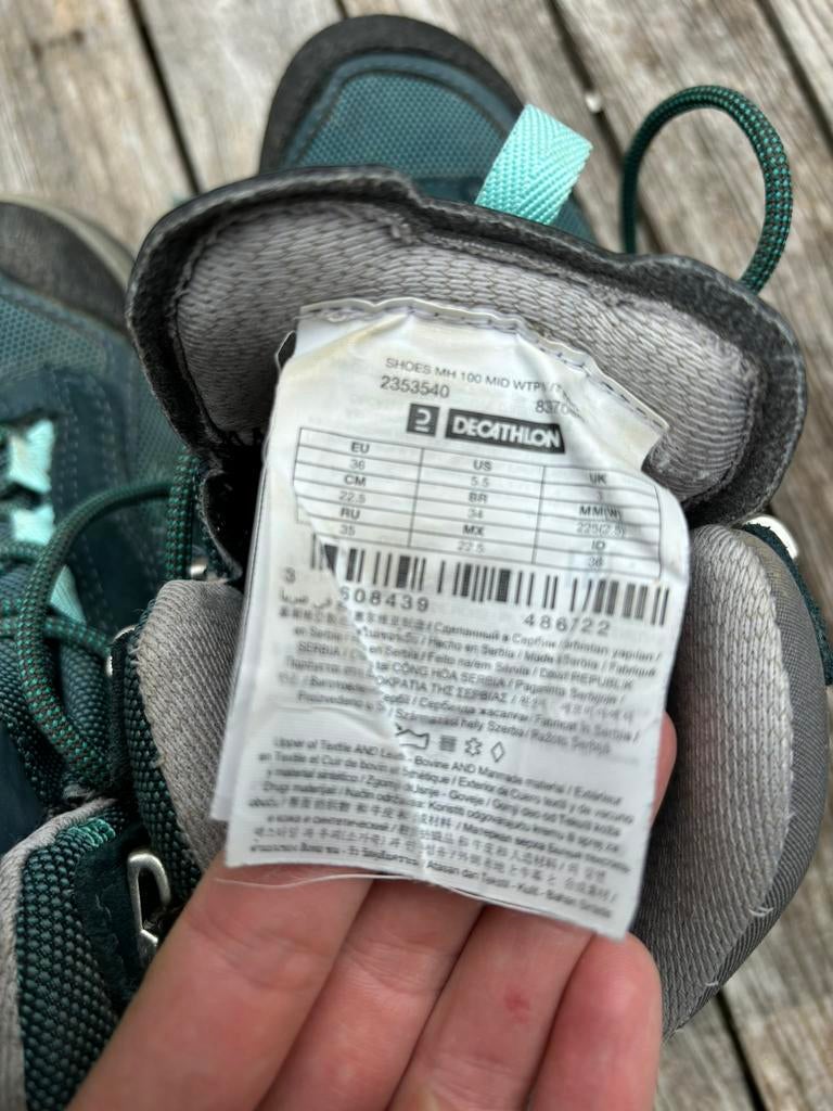 Quechua wandelschoen kind mt 35, Ophalen, Zo goed als nieuw