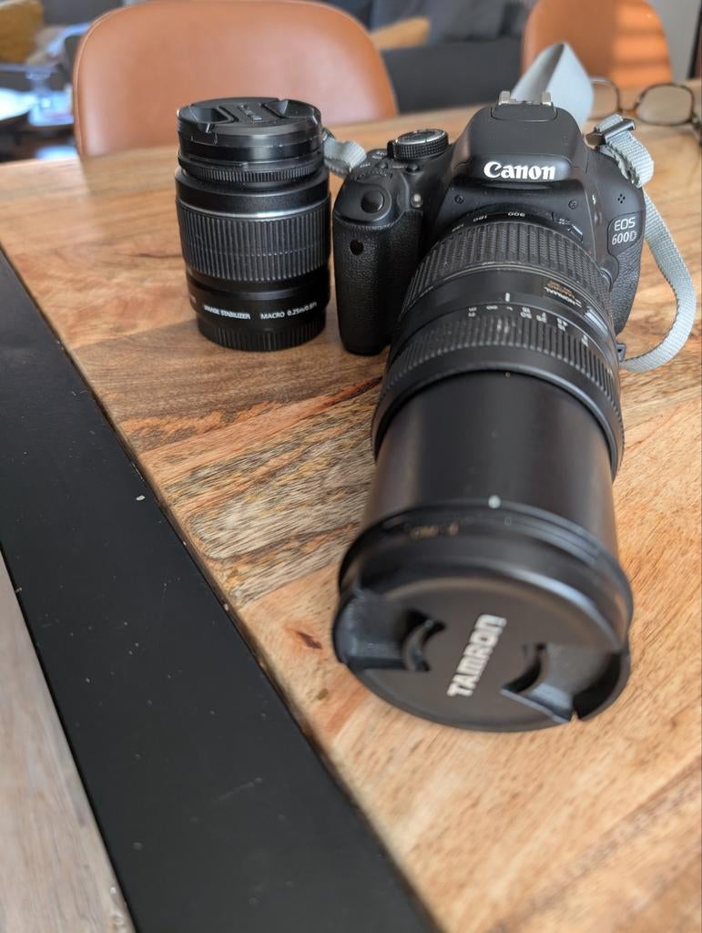 Canon 600d met nieuwe tamron 70/300 lens, Ophalen of Verzenden, Canon, 8 keer of meer