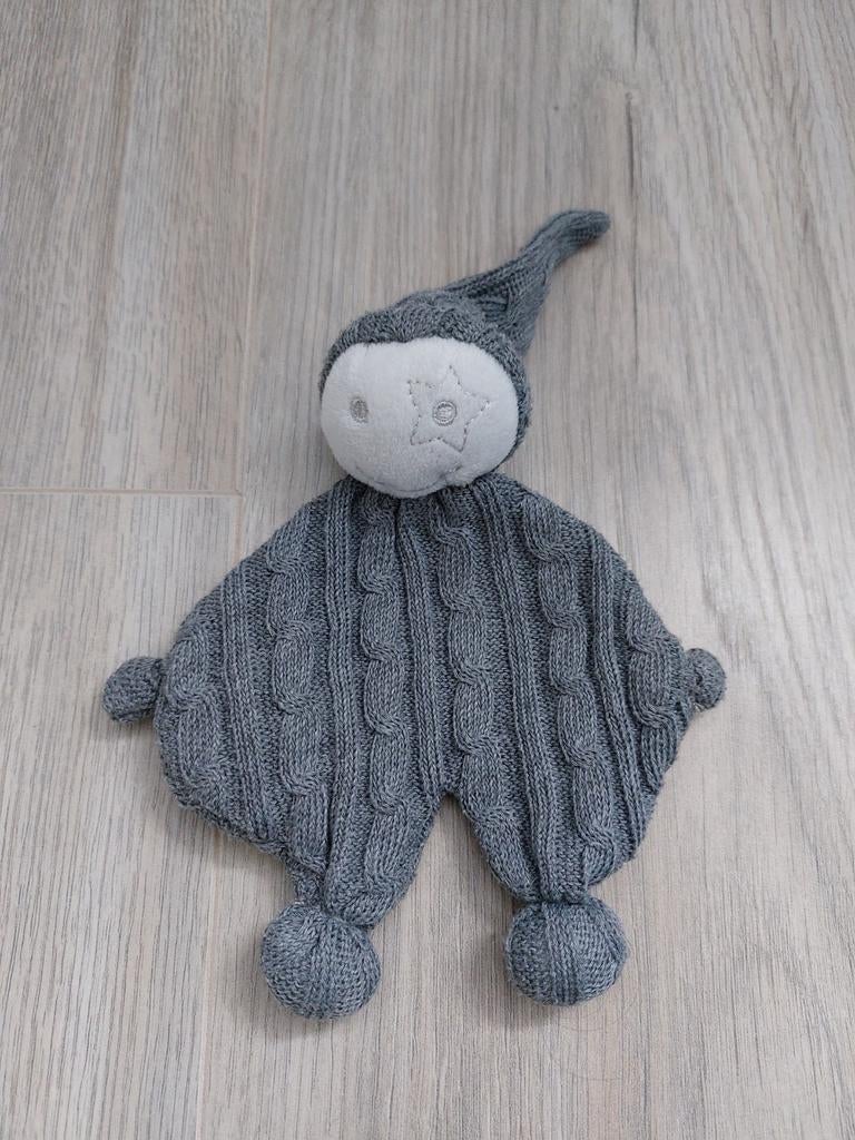 Knuffel knuffeldoekje Prenatal spook tut grijs L689, Ophalen of Verzenden, Zo goed als nieuw