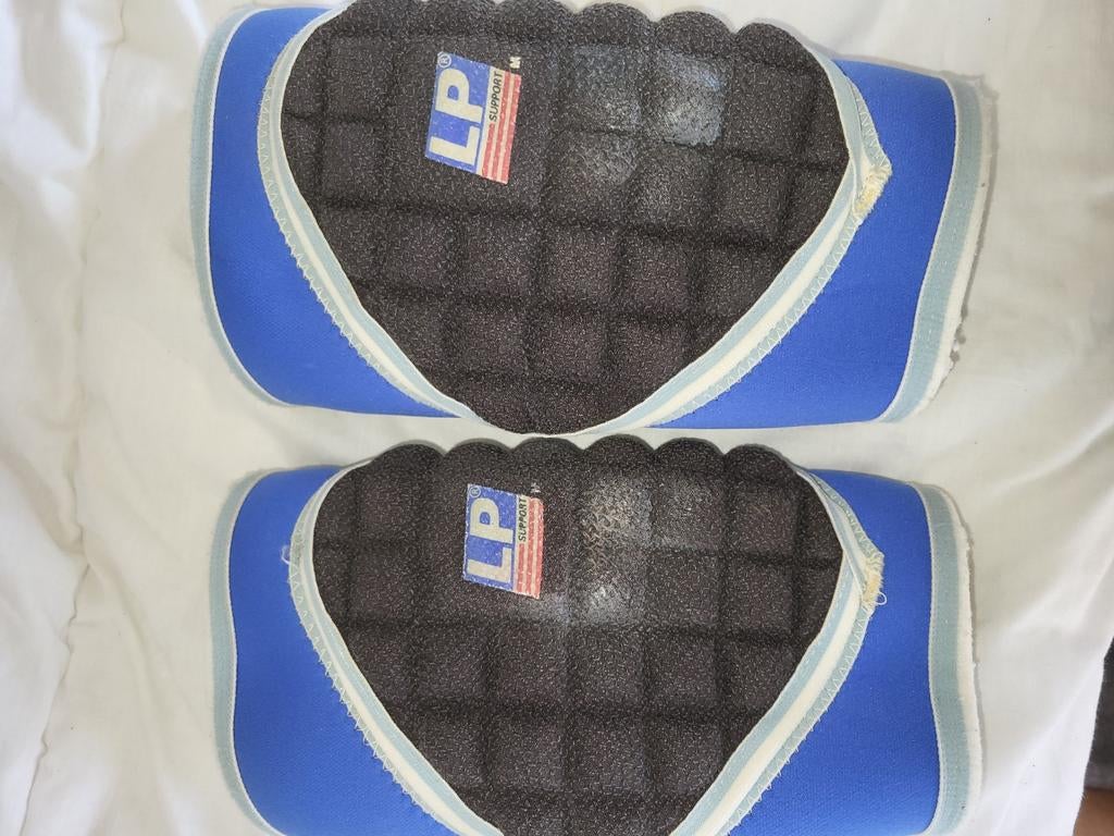 LP Support Kniebeschermers Maat M - Blauw, Ophalen of Verzenden, Gebruikt, Toebehoren