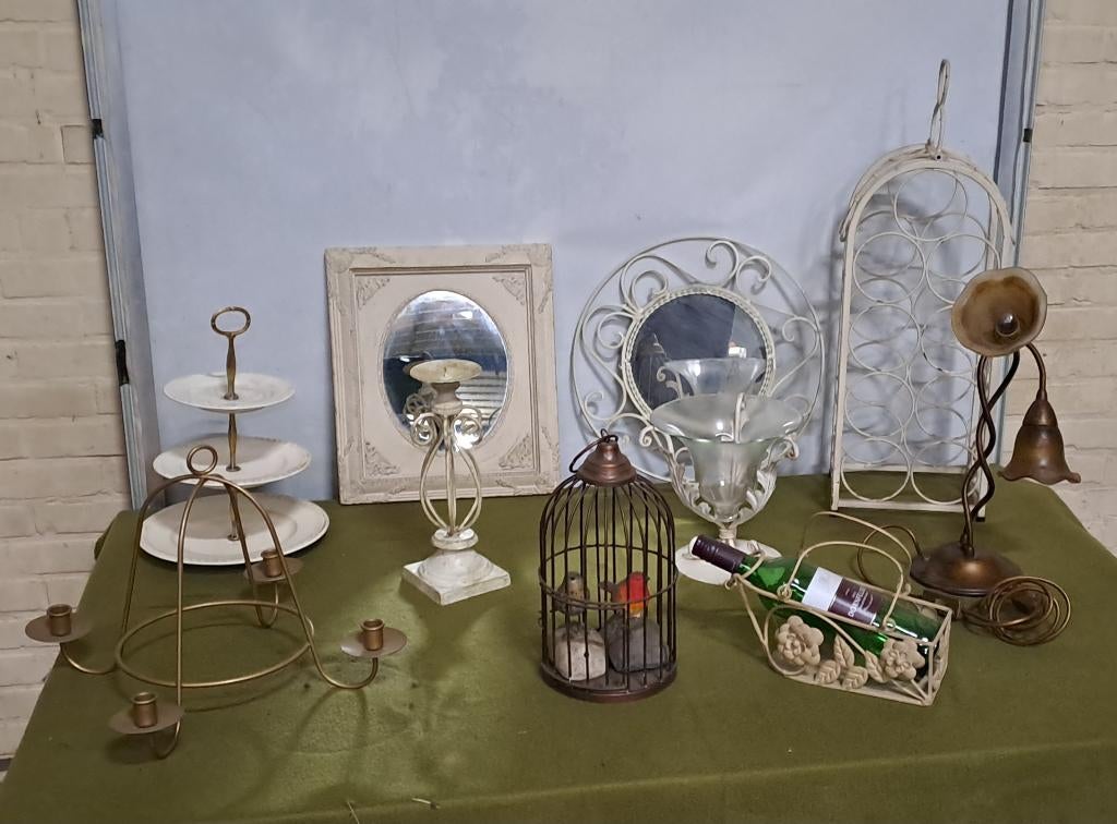 Partij brocante spullen, Antiek en Kunst, Curiosa en Brocante, Ophalen