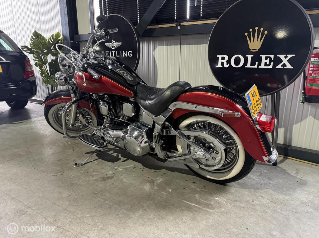 Harley Davidson FLSTF Fat Boy unieke uitvoering, 1340 cc, Chopper, Bedrijf, Meer dan 35 kW