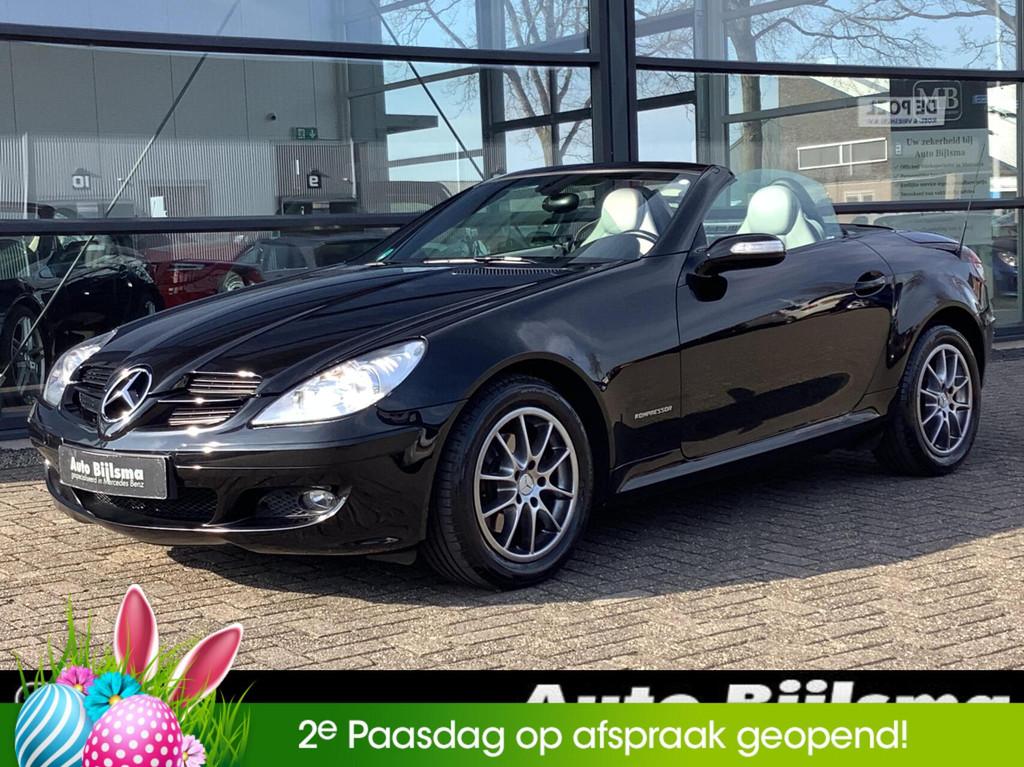 Mercedes SLK-klasse 200 K Automaat, airco, lederen bekleding, Automaat, Achterwielaandrijving, Gebruikt, 4 cilinders