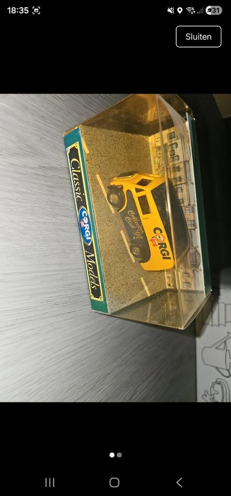 Corgi Classic Models Morris J Van, Verzenden, Zo goed als nieuw, Auto, Corgi