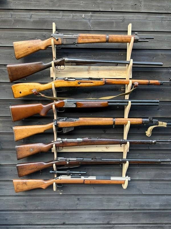 Wand rek T.B.V Geweer, Zwartkruit, Airsoft, Jacht, hengel, Ophalen of Verzenden, Overige soorten, Nederland, Kunstobject