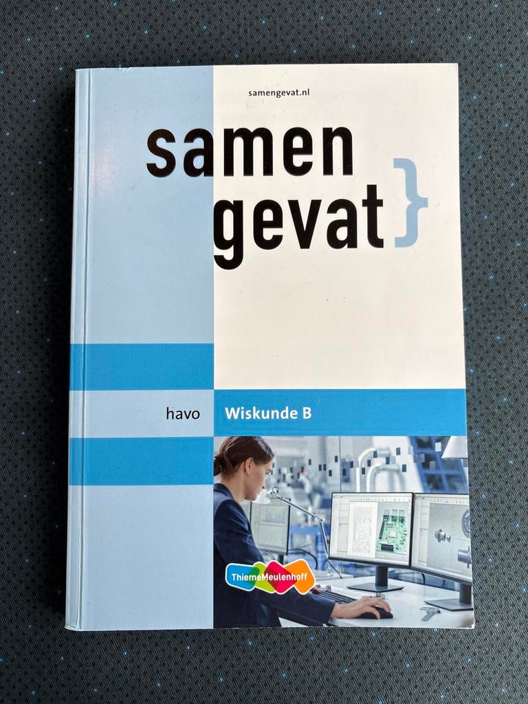 Samengevat Wiskunde B HAVO, Ophalen, Zo goed als nieuw, HAVO, Wiskunde B