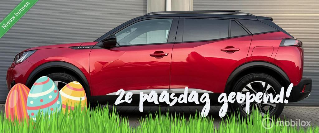 Peugeot 2008 1.2 PureTech GT-Line Pano.dak/Trekhaak/Winterpa, Parkeersensor, Gebruikt, 1199 cc, Bedrijf