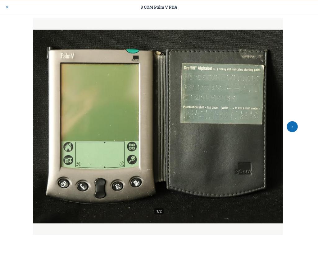 3 COM Palm V PDA, Ophalen of Verzenden, Gebruikt, Palm