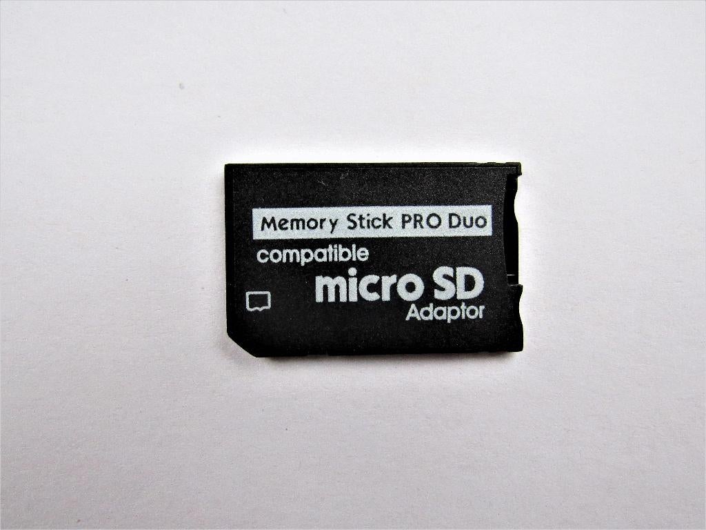 Memory Stick Pro Duo adapter voor micro SD nieuw, Videocamera, Postadres, Memory stick, E-mailadres