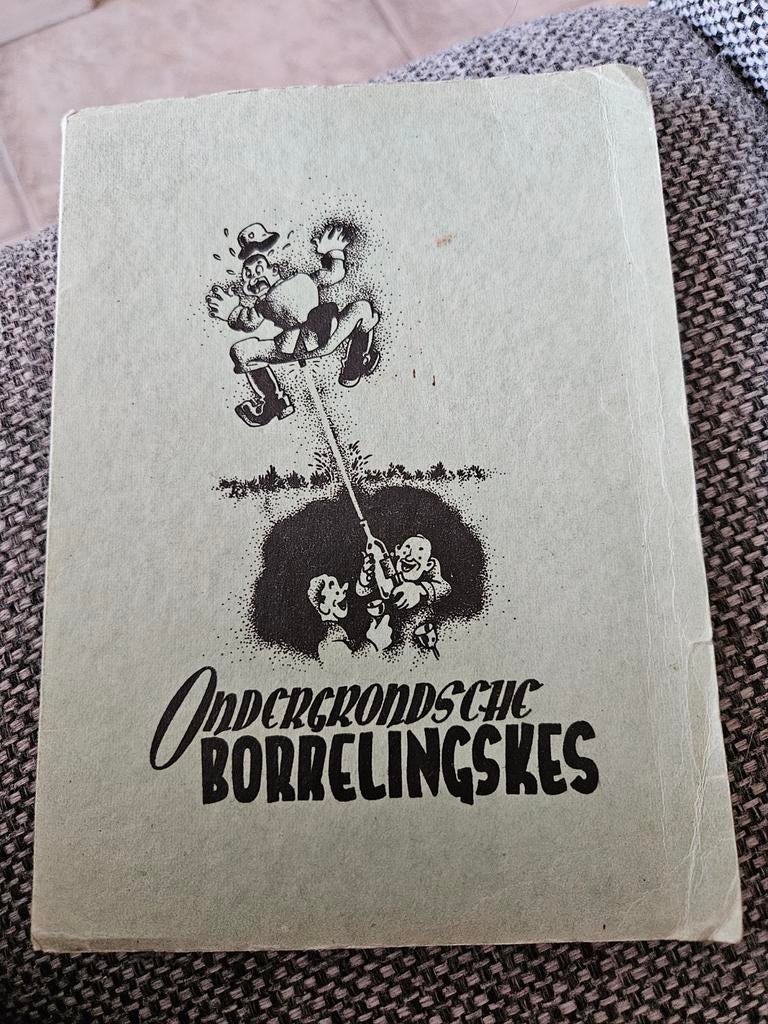 2e WO Ondergrondsche Borrelingkes - Uitgave 1945, Verzamelen, Ophalen of Verzenden