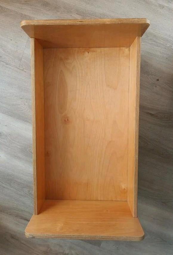 Houten poppen bed, rolf, degelijk, Ophalen of Verzenden, Gebruikt