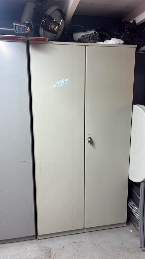 2 archiefkasten, Ophalen, Gebruikt, 50 tot 100 cm, Metaal