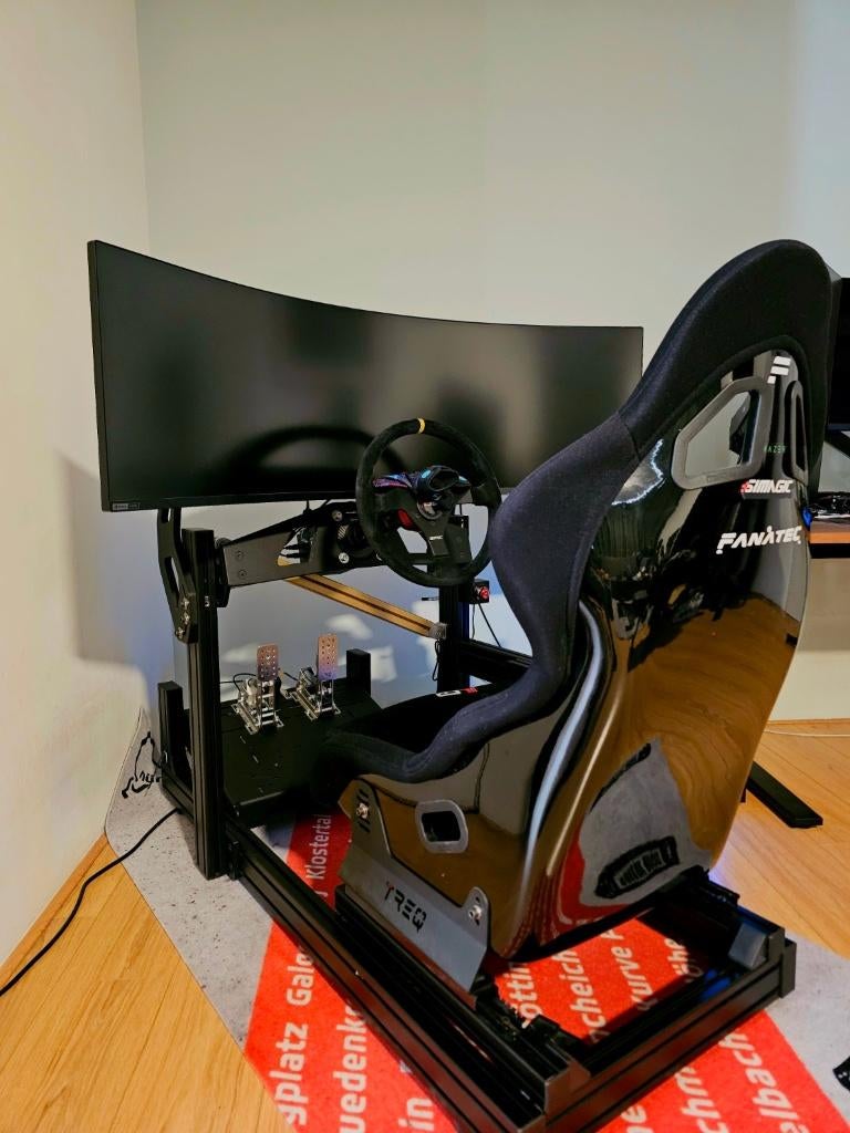 Sim Rig GT1 Pro+ – Nul Flex – DD Ready – P1X Klasse, Ophalen, Gebruikt, Overige merken, PC