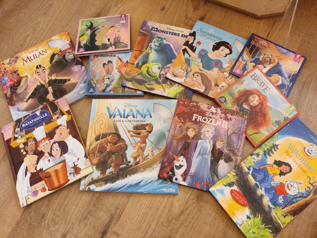 Diverse Disney Luisterboeken met CD's, Boeken, Kinderboeken | Kleuters, Ophalen of Verzenden, Gelezen, Sprookjes