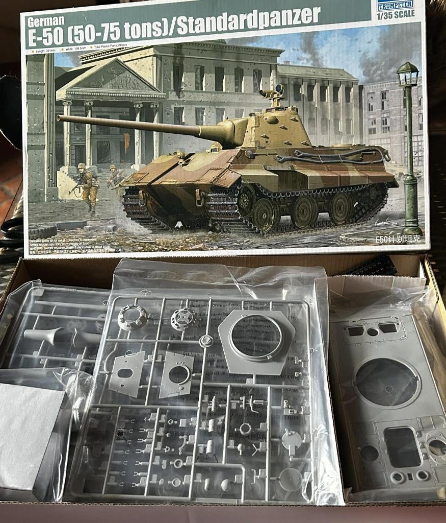 NIEUW Trumpeter Standardpanzer, Overige merken, Tank, Verzenden, Groter dan 1:32