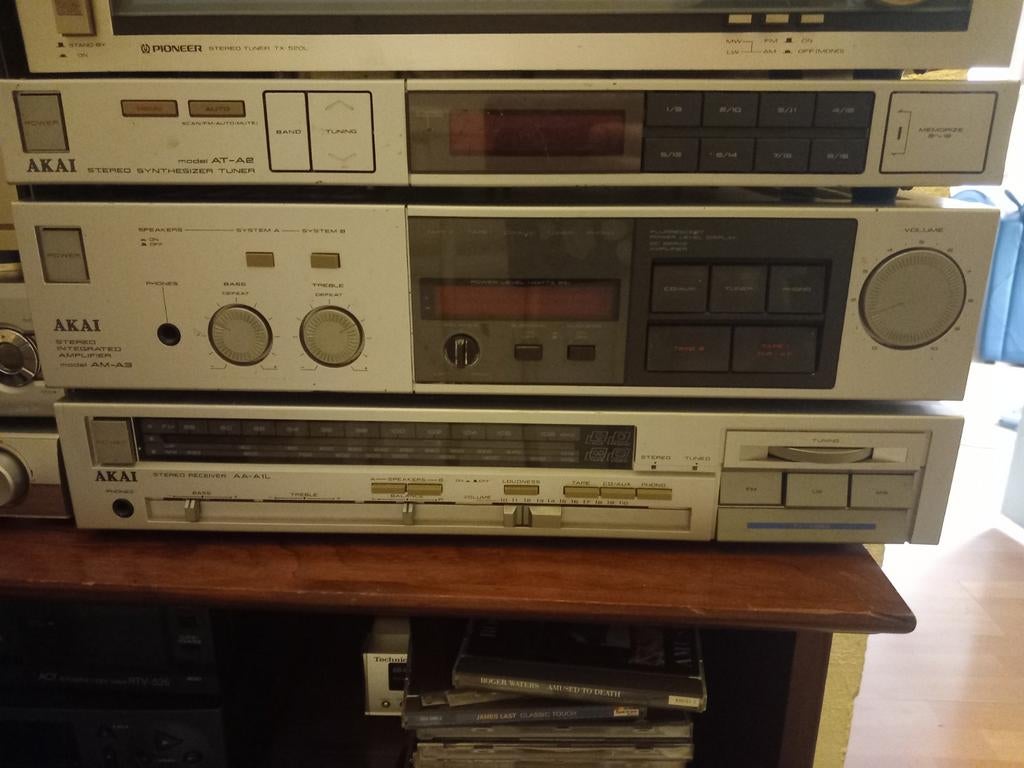 Akai  tuner versterker en akai versterker en akai tuner, Ophalen of Verzenden, Akai