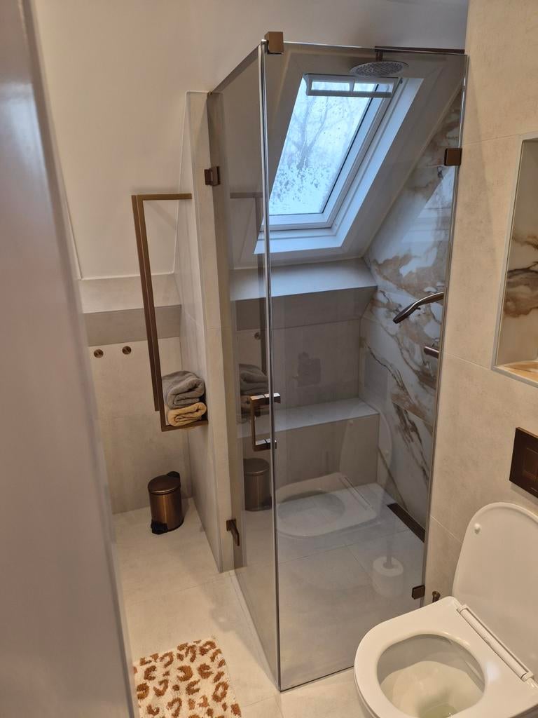 Nieuwe douchewand en deur - 45x200cm & 62,5x200cm, Ophalen, Nieuw, Met douche