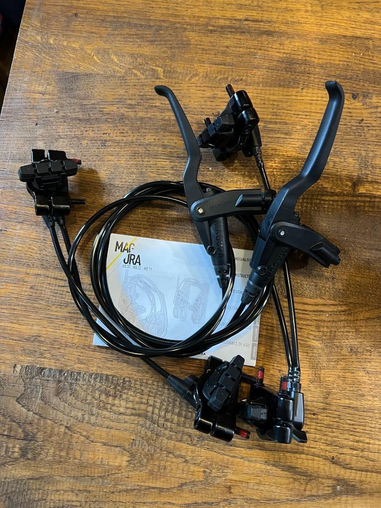 Magura HS11 remset voor en achter met adapters, Ophalen of Verzenden, Nieuw, Algemeen