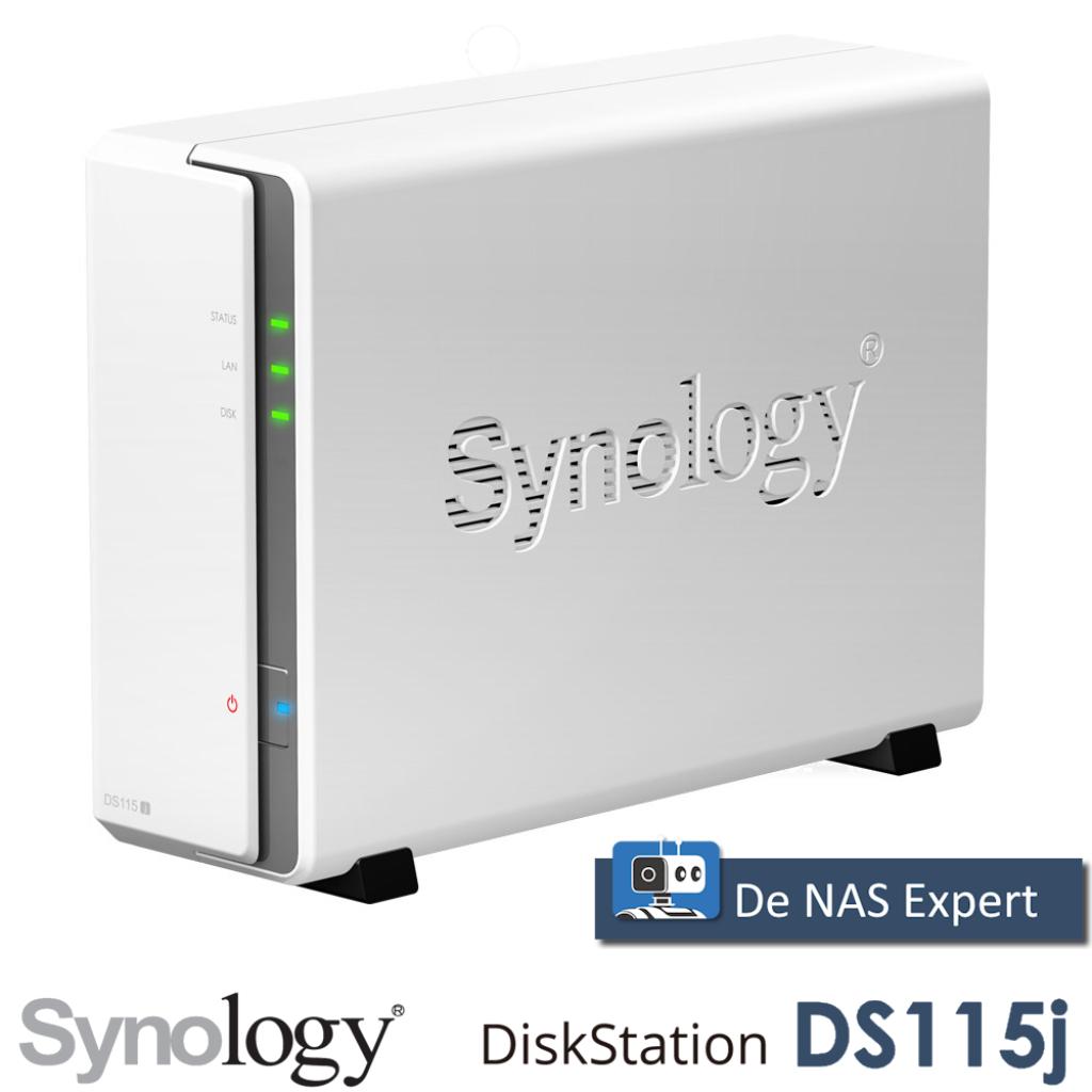 NAS Synology DS115j refurbished, Info@synology.com, Synology, Refurbished, Ophalen of Verzenden
