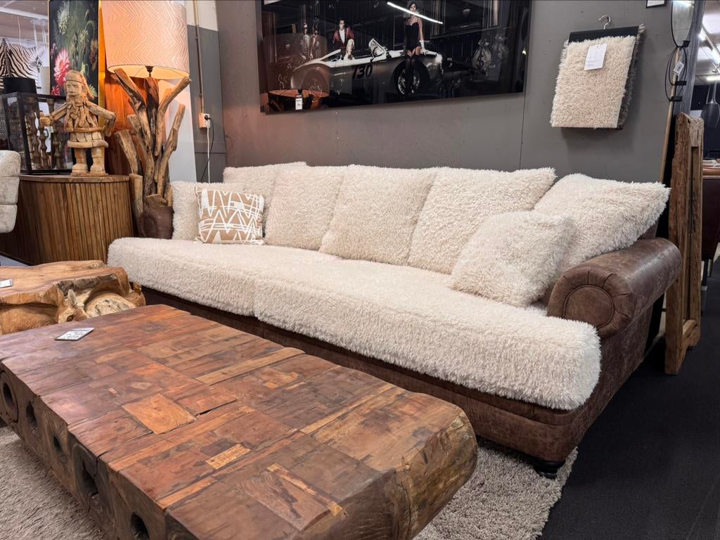 Diepe lounge bank Chelsea landelijke 120cm diep, Ophalen, Primavera, Geen, Geen