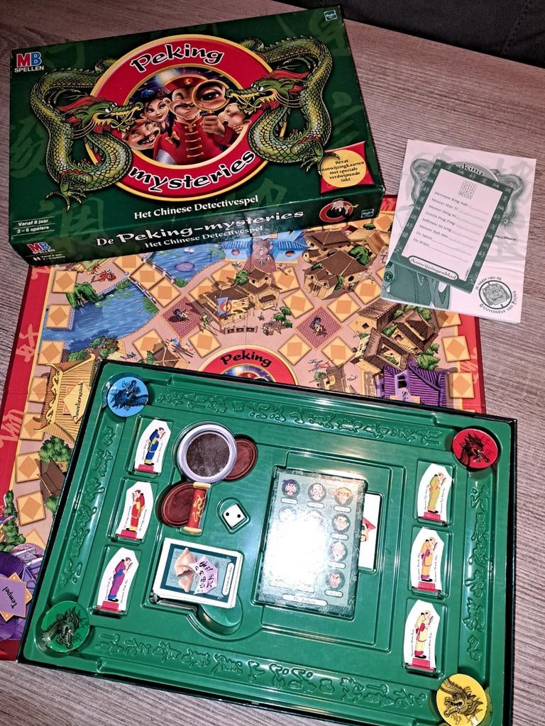 Peking Mysteries Bordspel, MB, Vijf spelers of meer, Ophalen of Verzenden, Zo goed als nieuw