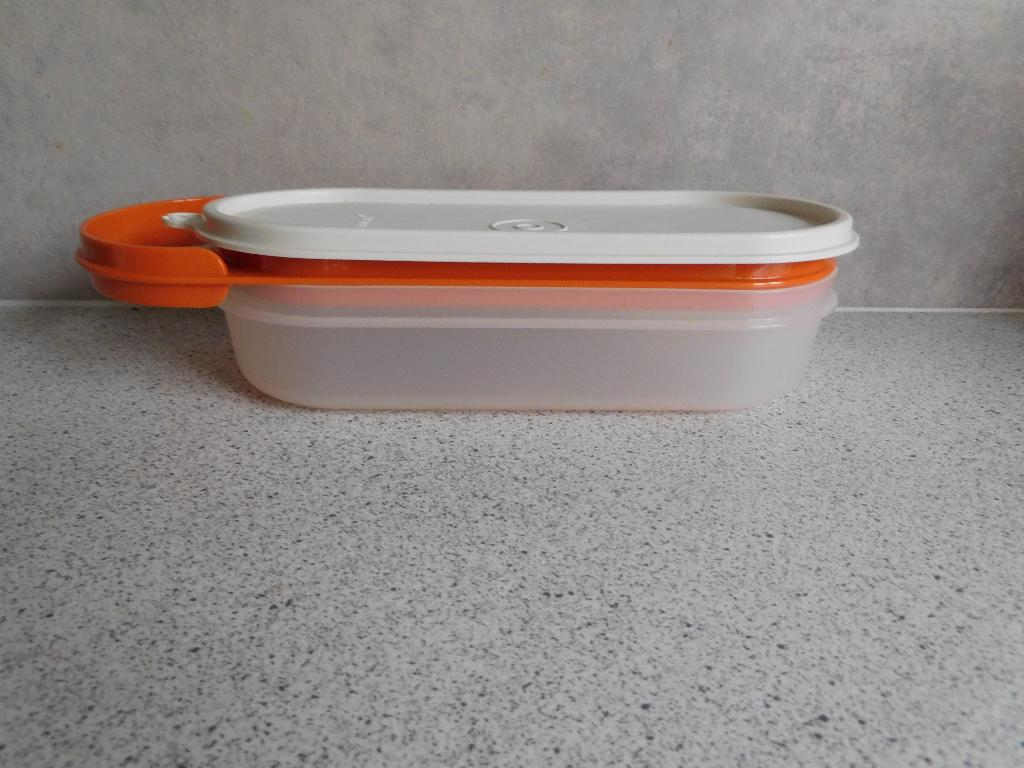 Tupperware Raspaardje Oranje Wit, Huis en Inrichting, Keuken | Tupperware, Ophalen of Verzenden, Zo goed als nieuw, Oranje, Overige typen
