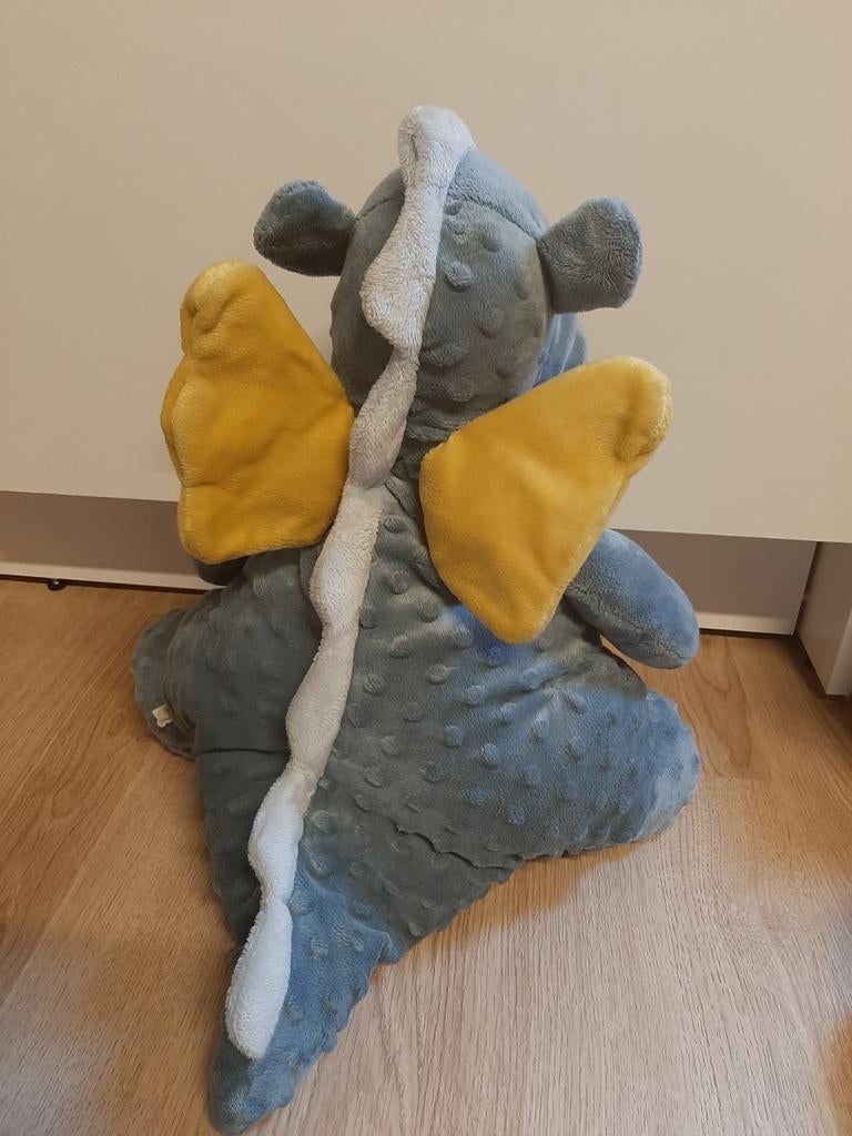 Noukie's draak knuffel 40 cm, Ophalen of Verzenden