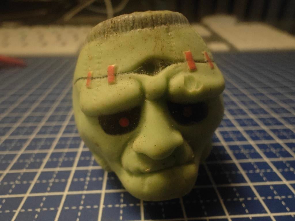 Frank N. Spitz Spit Balls (LJN Toys) Vintage Figuurtje, Verzamelen, Poppetjes en Figuurtjes, Gebruikt, Ophalen of Verzenden