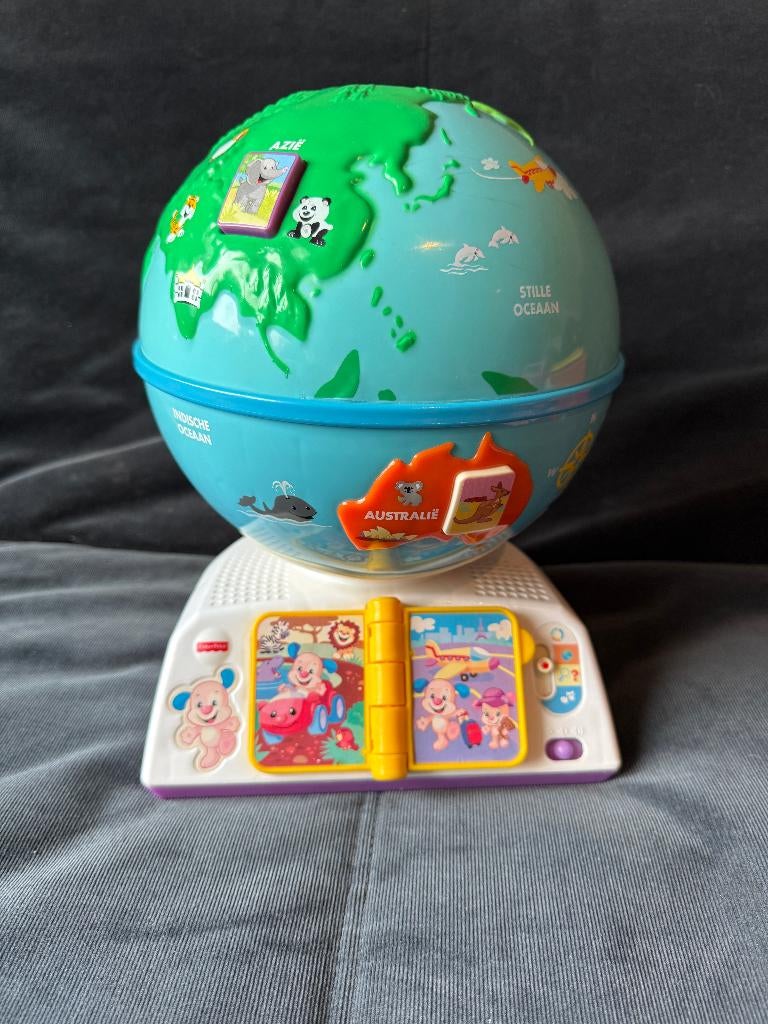 Interactieve wereldbol kinderen, Kinderen en Baby's, Speelgoed | Educatief en Creatief, Ophalen, Zo goed als nieuw, Ontdekken