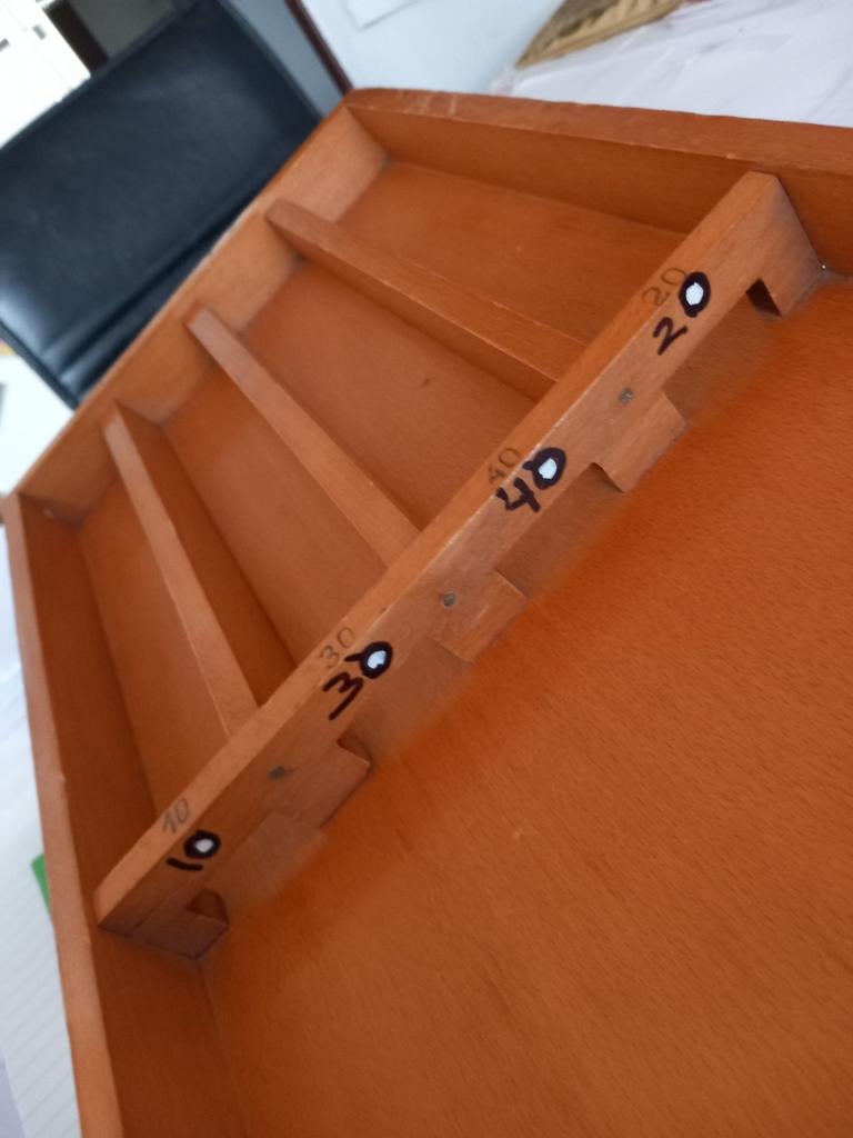 Mini Sjoelbak 🌟+ speel  steentjes, Hobby en Vrije tijd, Ophalen