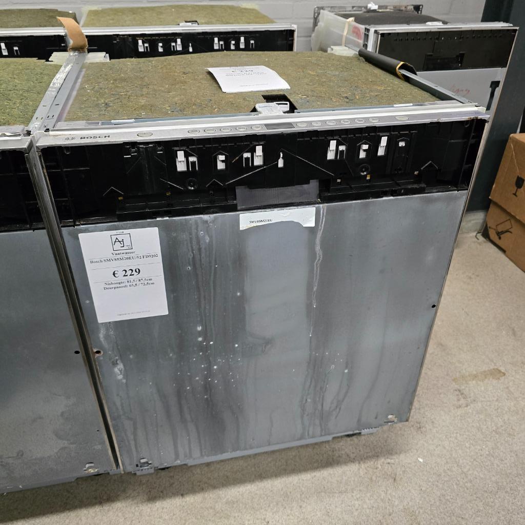 Bosch inbouw vaatwasser SMV85M20EU, Ophalen, Refurbished, Inbouw, 45 tot 60 cm
