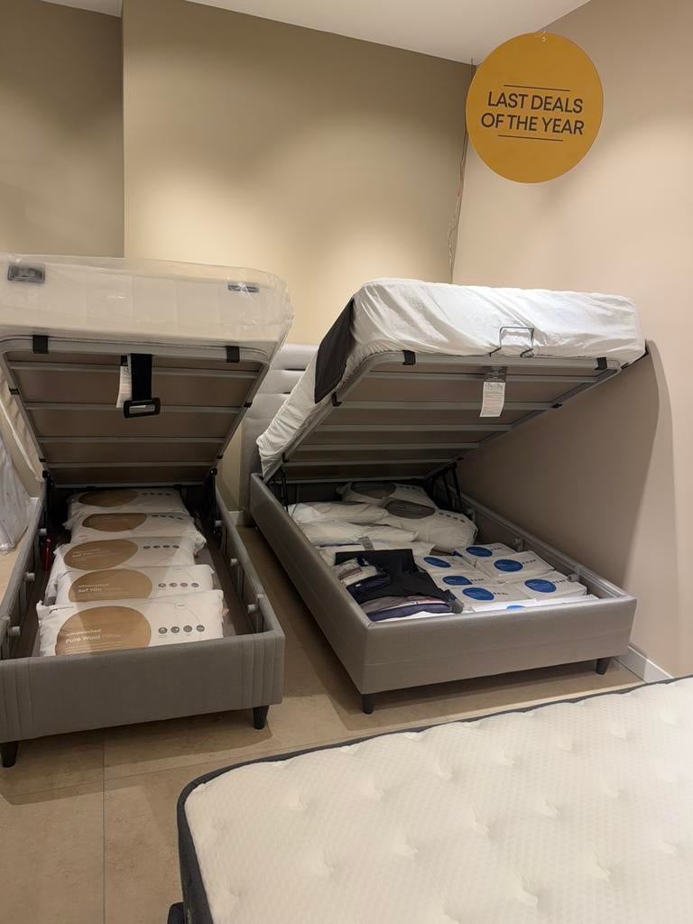 Nano baza incl matras 90x200 BETAAL IN 3 DELEN 165,- in3, 90 cm, Eenpersoons, Nieuw, Ophalen of Verzenden