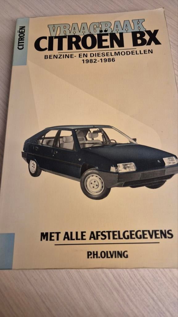 Vraagbaak Citroën BX 1e type BX Sport BX 4TC Evolution izgst, Ophalen of Verzenden
