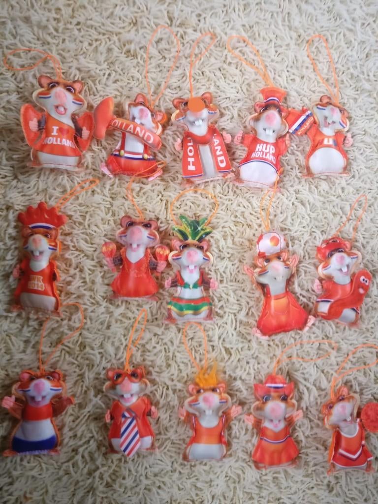 Hup Holland hamster hangers WK Voetbal 2014 AH actie., Albert Heijn, Ophalen of Verzenden
