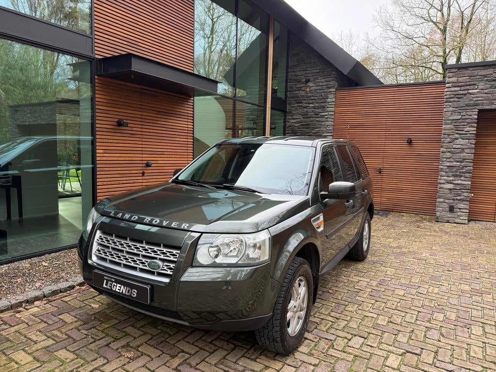 Land Rover Freelander 2.2 TD4 2008 (Euro 4, grijskenteken), Auto's, Bestelauto's, Stof, Land Rover, Zwart, 4 cilinders
