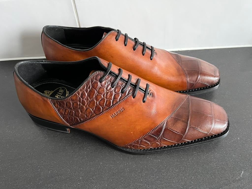 Harris herenschoenen maat 10.5 /45 nieuw, Kleding | Heren, Schoenen, Bruin, Nieuw, Ophalen of Verzenden, Harris