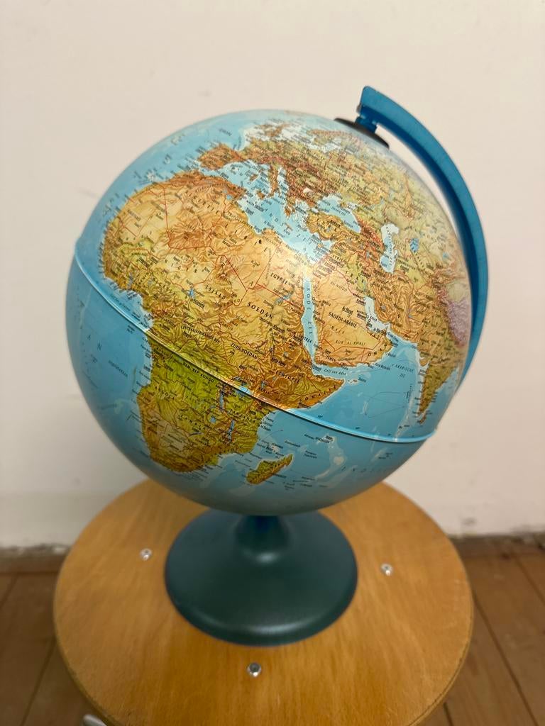 Vintage Wereldbol - Perfecte Staat, Ophalen of Verzenden