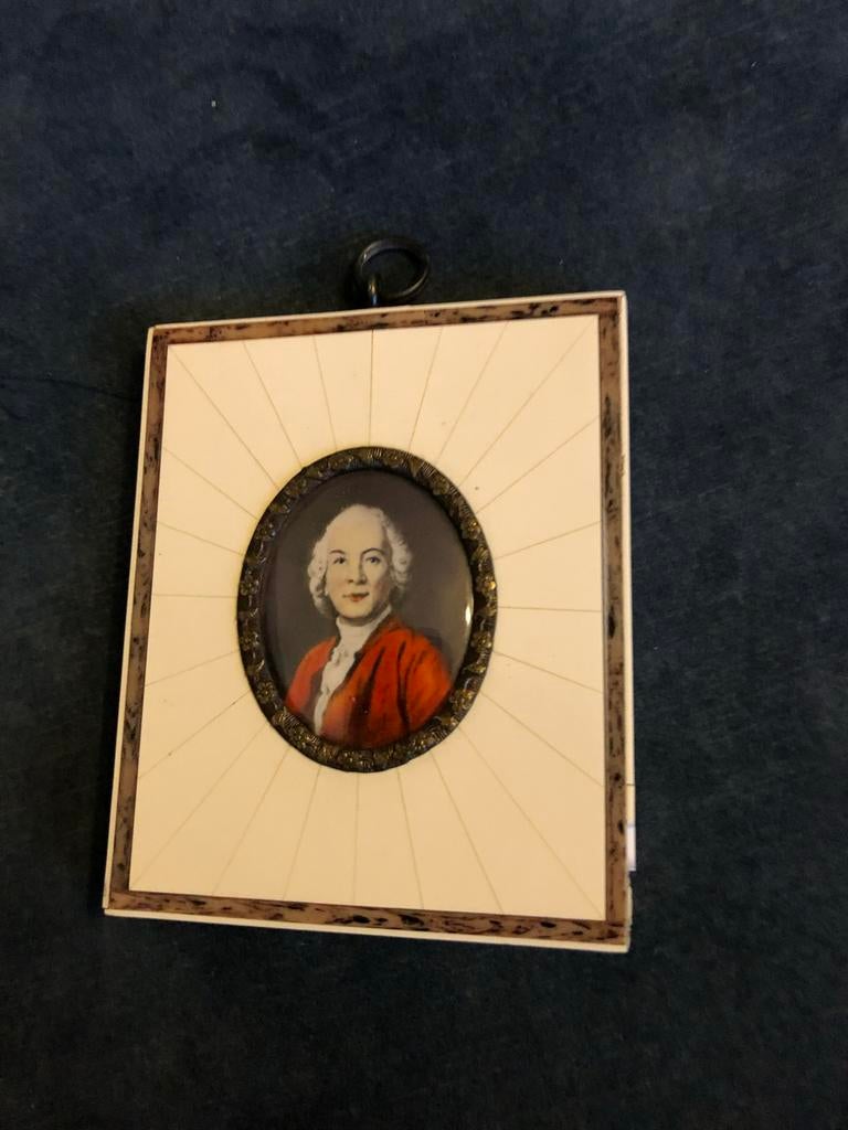 Miniatuur van componist Gluck, Ophalen of Verzenden