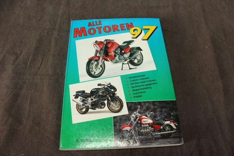 alle motoren 1997 door A. Rijks Alk 558, Boeken, Motoren, Ophalen of Verzenden, Gelezen